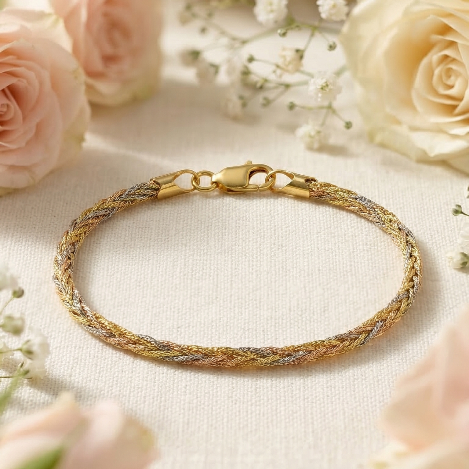 Silver Twist Bracelet