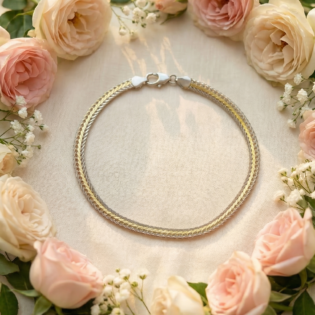 Luna Weave Pure Silver Bracelet