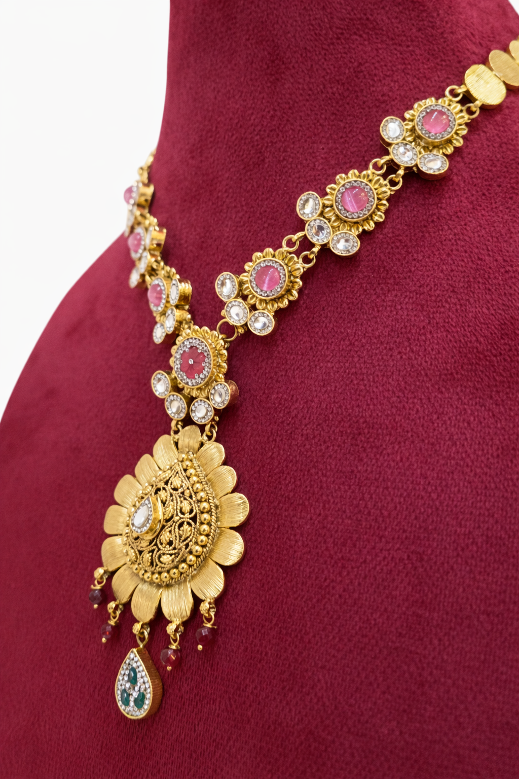 Padma Raga Necklace - Image 2