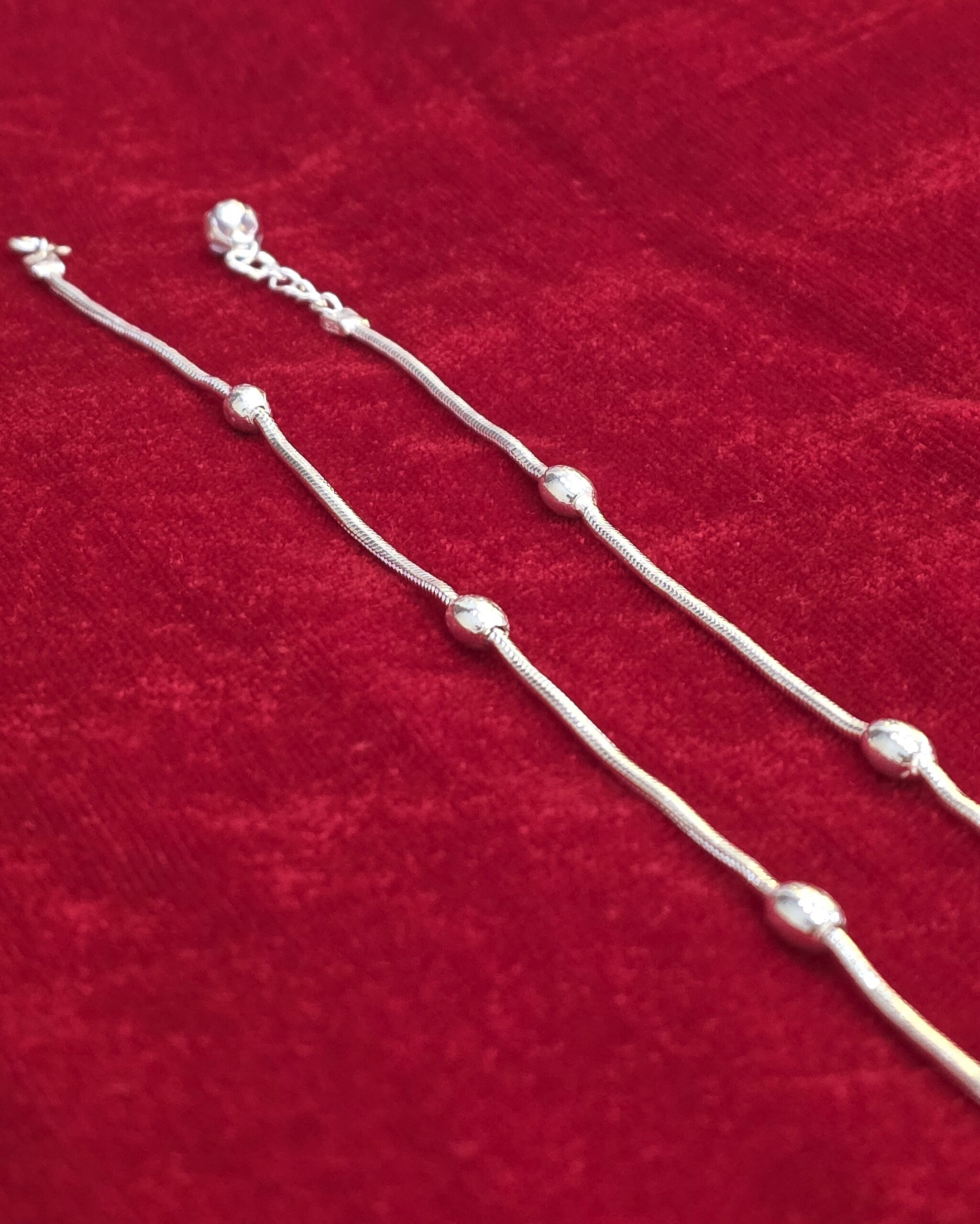 Serene Drop Anklet - Image 3