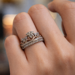 Celestial Crown Silver Ring - Image 2