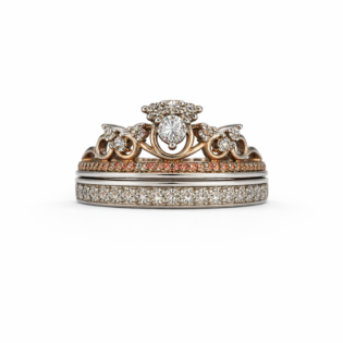 Celestial Crown Silver Ring - Image 3