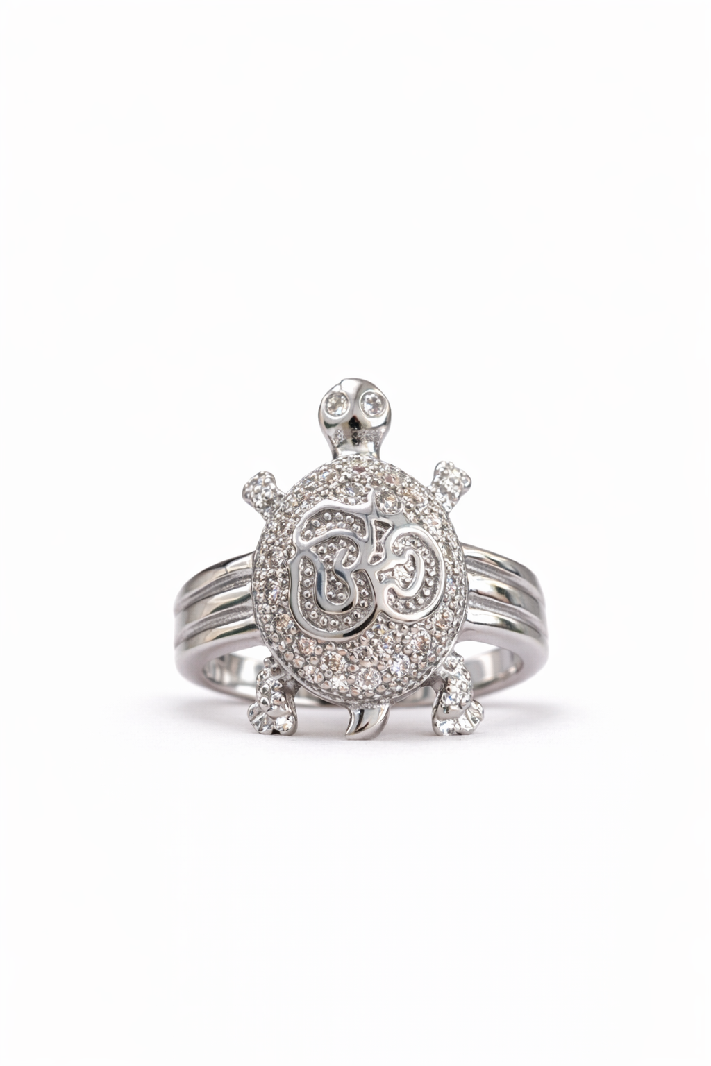 Sacred Turtle Om Ring