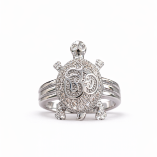 Sacred Turtle Om Ring - Image 2