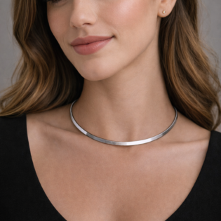 Silver Virex Flat Chain