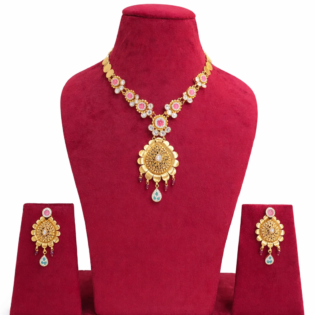 Padma Raga Necklace - Image 4