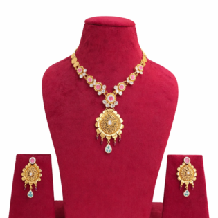 Padma Raga Necklace - Image 4