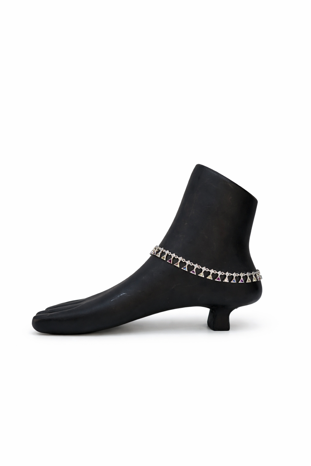 Aarohi Triangle Anklet - Image 4