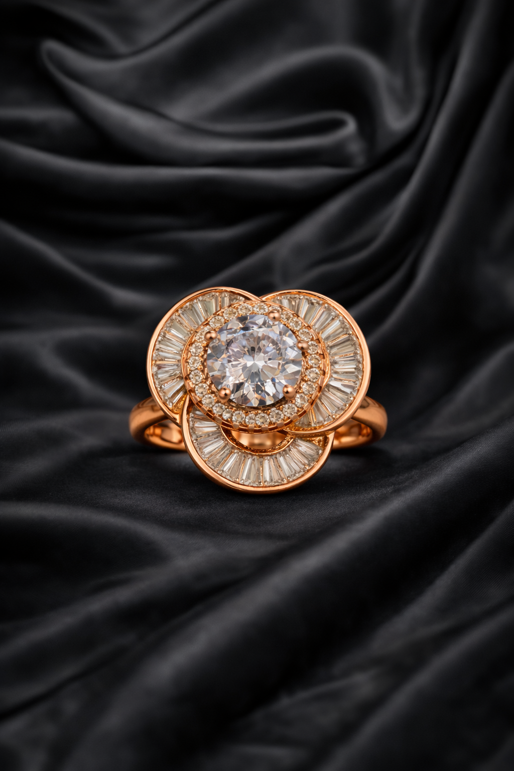 Aurora Bloom Silver Ring - Image 3