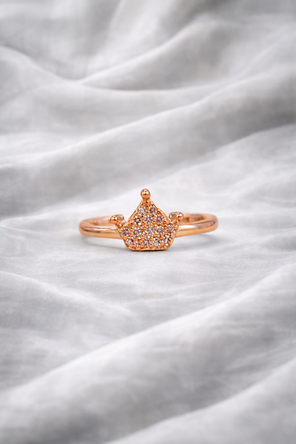 Aurora Crown Silver Ring - Image 3