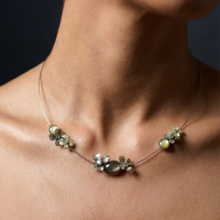 Meadow Whisper Silver Pendant Set - Image 2