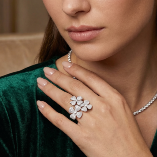 Silver Blossom Grace - Image 2
