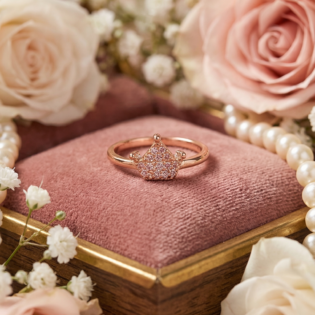 Aurora Crown Silver Ring - Image 3
