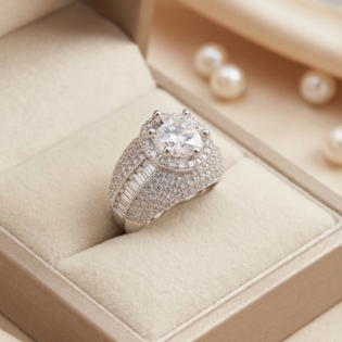Luna Halo Majesty Ring - Image 3