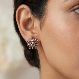 Rosette Radiance Studs - Image 2
