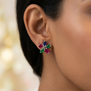Jewel Garden Bloom Studs - Image 2