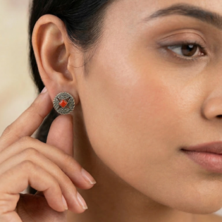 Ember Knot Studs - Image 2
