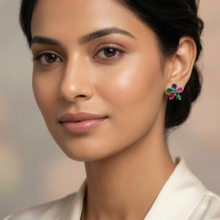 Jewel Garden Bloom Studs - Image 4