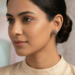Ember Knot Studs - Image 4