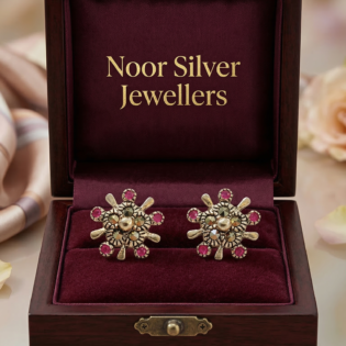 Rosette Radiance Studs - Image 3