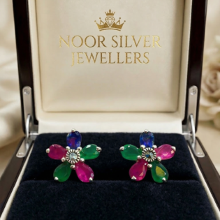 Jewel Garden Bloom Studs - Image 3