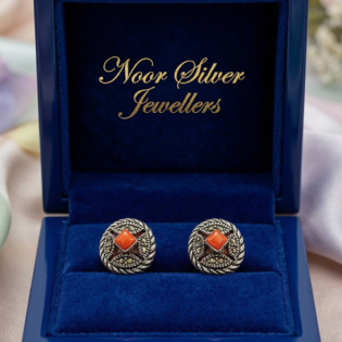 Ember Knot Studs - Image 3