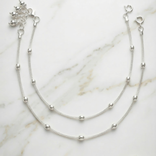 Serene Drop Anklet - Image 3