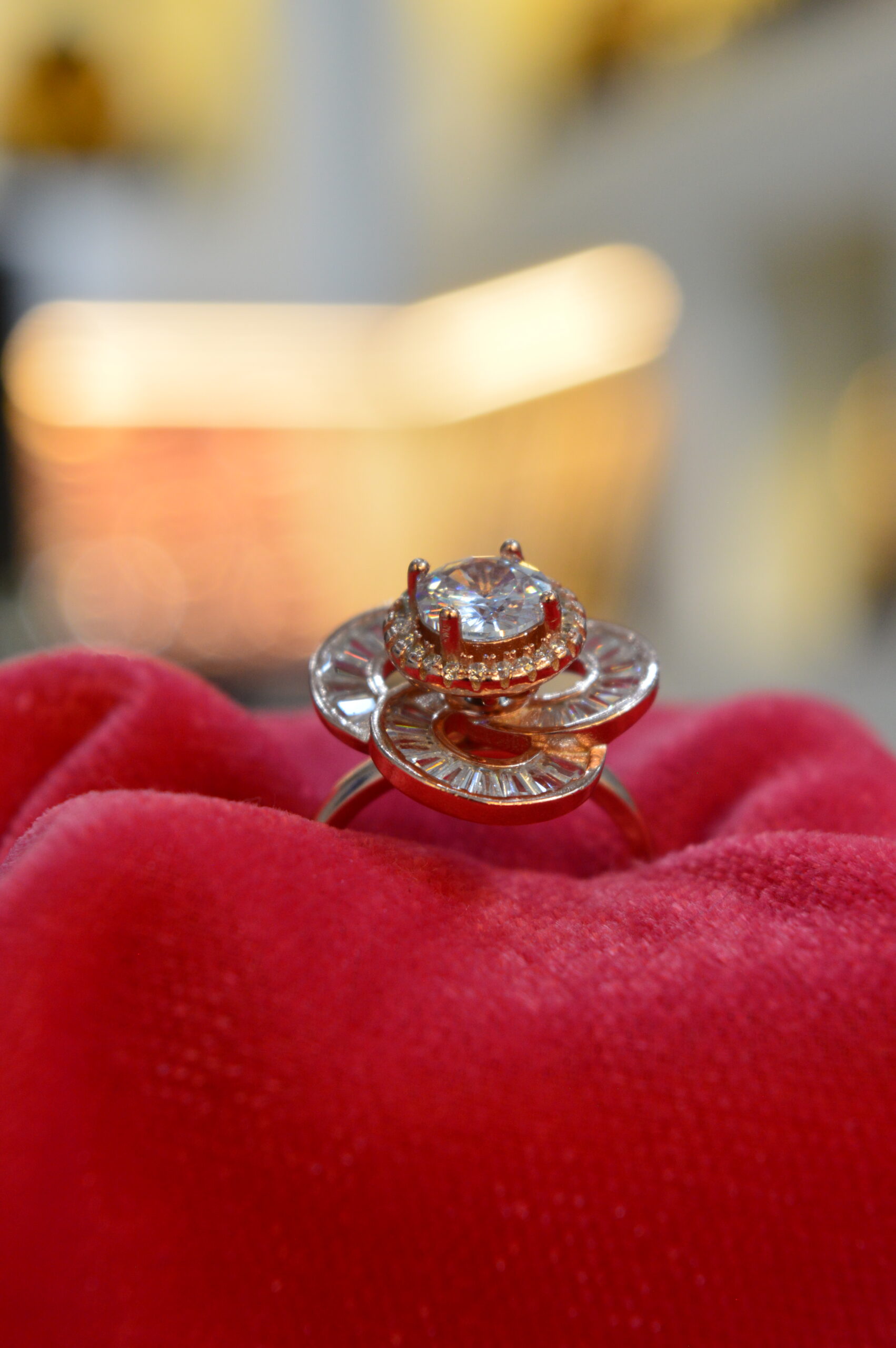 Aurora Bloom Silver Ring - Image 4