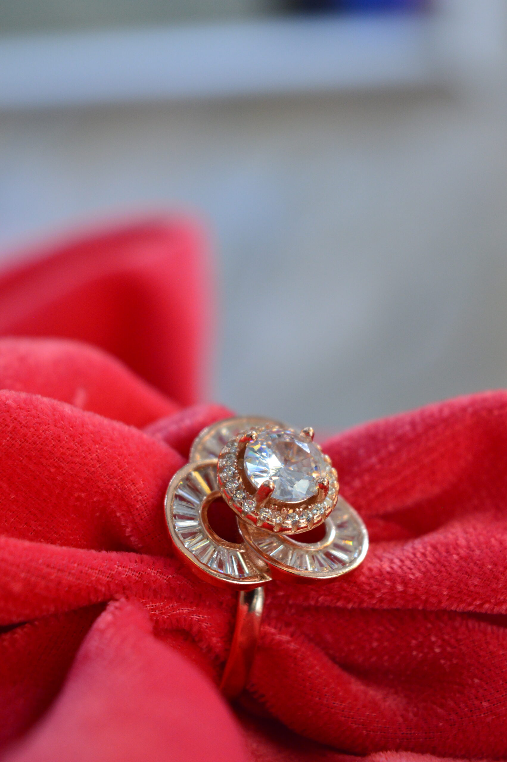 Aurora Bloom Silver Ring - Image 2