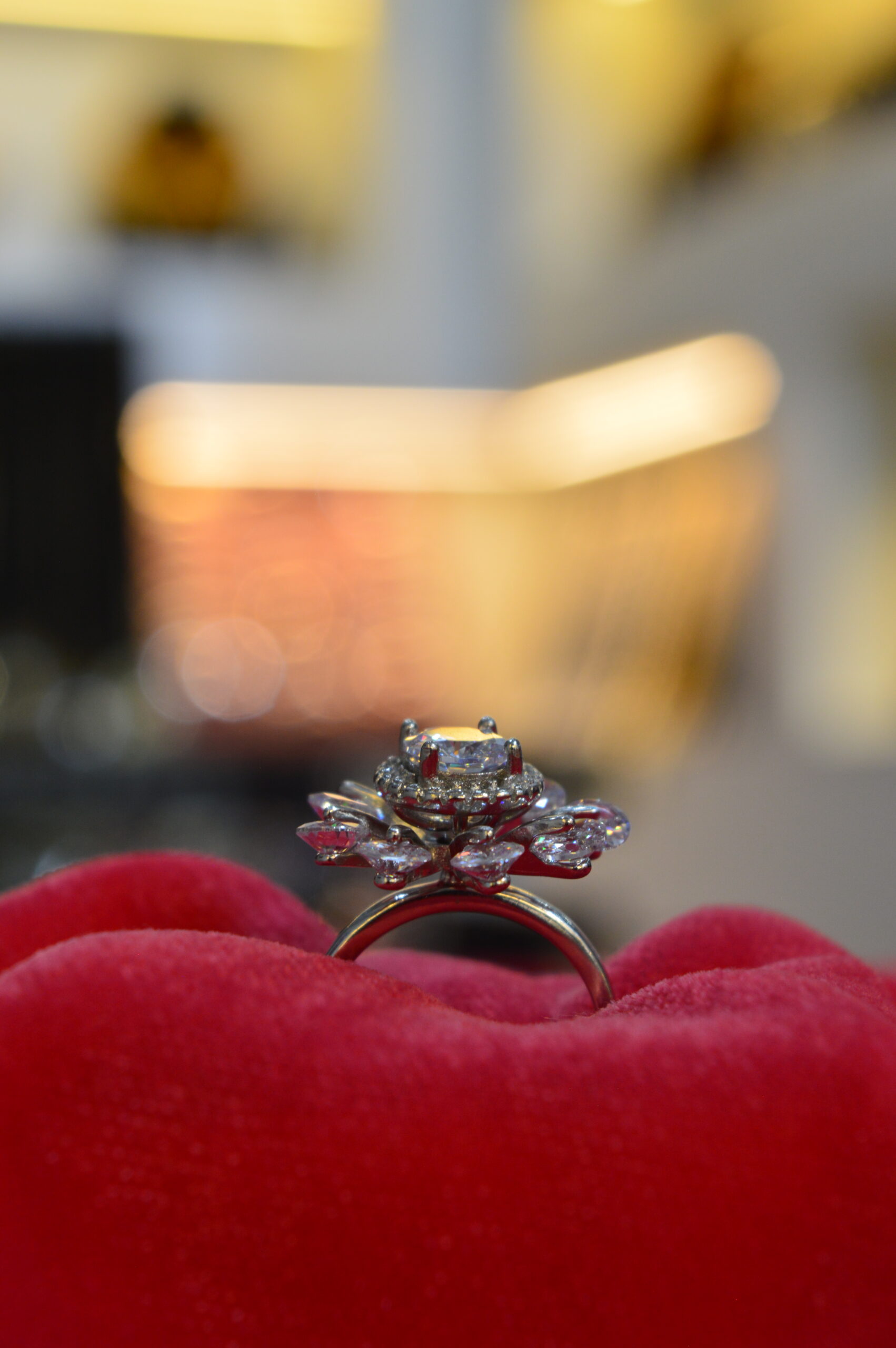 Solar Bloom Silver Ring - Image 4