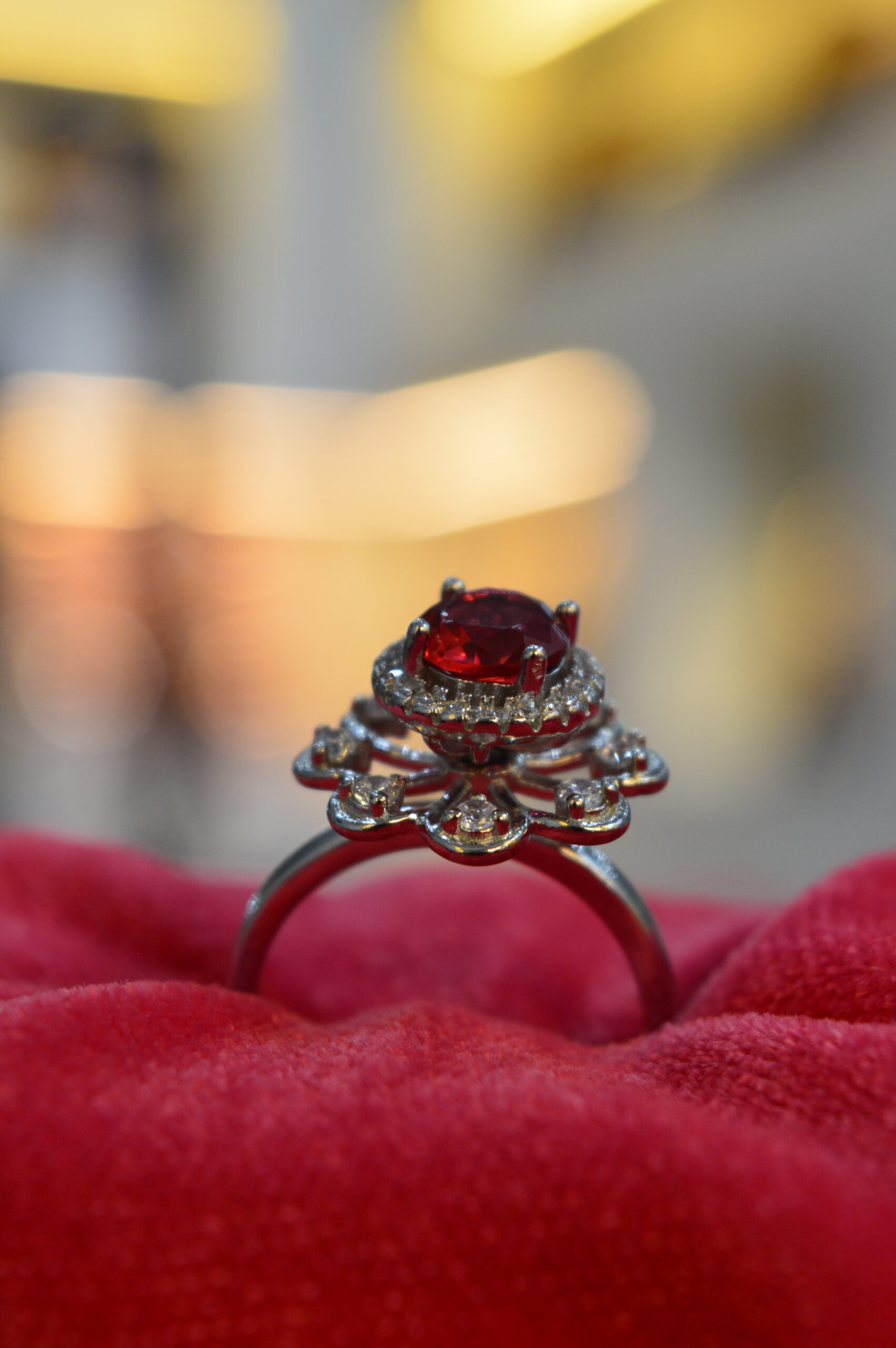Crimson Grace Silver Ring - Image 4