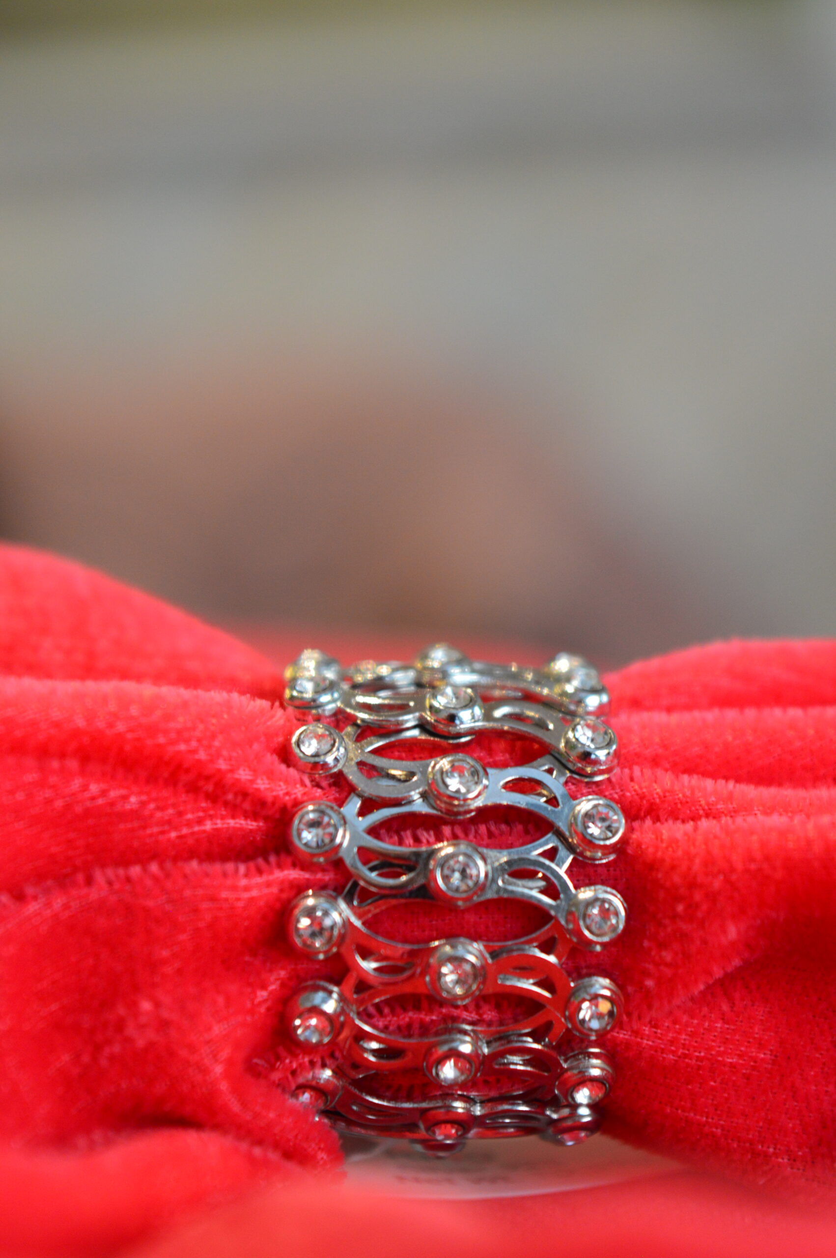 Silver Infinity Cuff Ring - Image 2