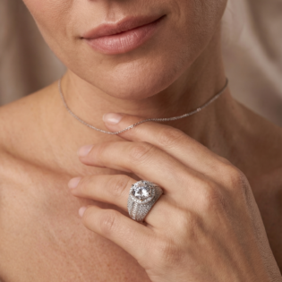 Luna Halo Majesty Ring - Image 2