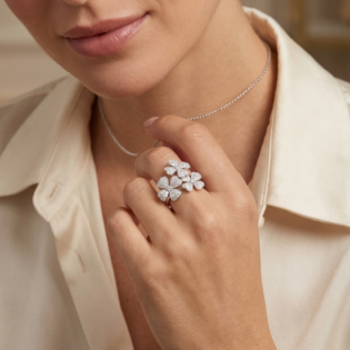 Silver Blossom Grace - Image 4