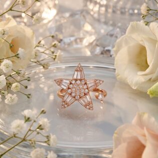 Celestial Starburst Ring