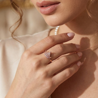 Aurora Crown Silver Ring - Image 5
