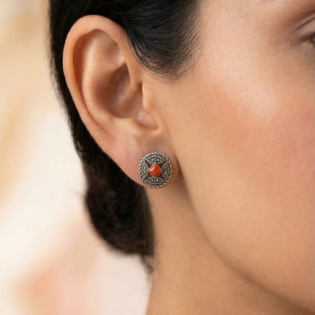 Ember Knot Studs - Image 5