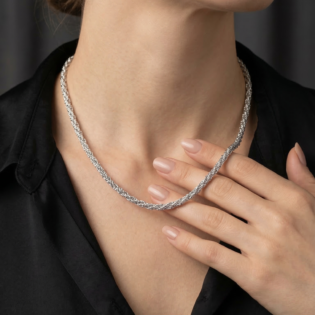 Silver Aurelian Weave Chain - Image 4