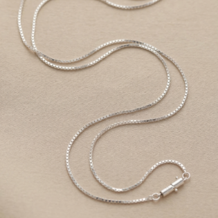 Silver Virex Flat Chain