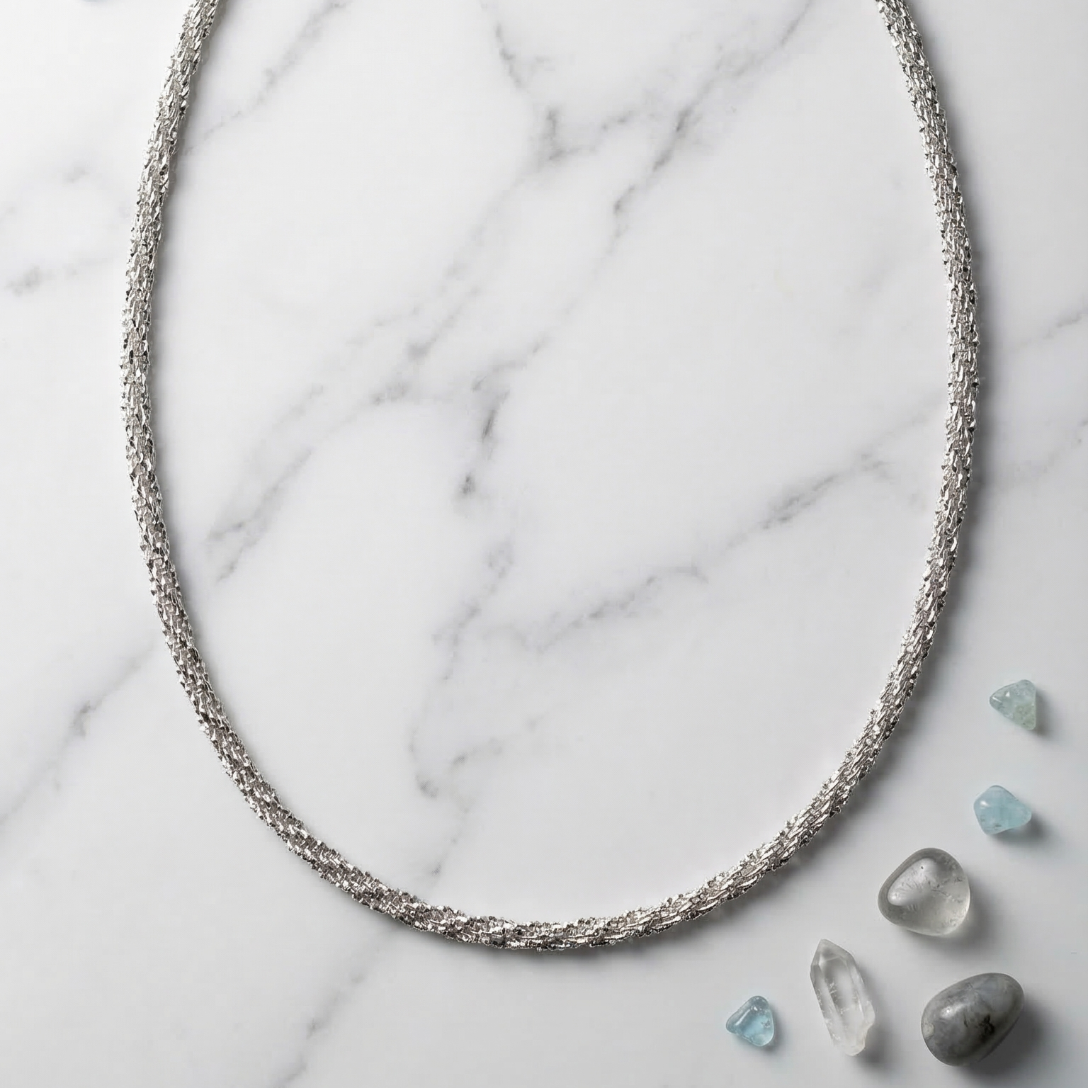 Silver Aurelian Weave Chain