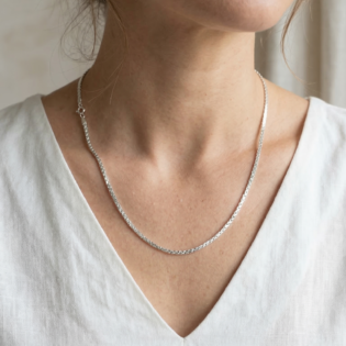 Silver Virex Flat Chain - Image 4