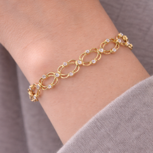 Golden Lattice Lights Band (Bracelet-Inspired Design) - Image 4