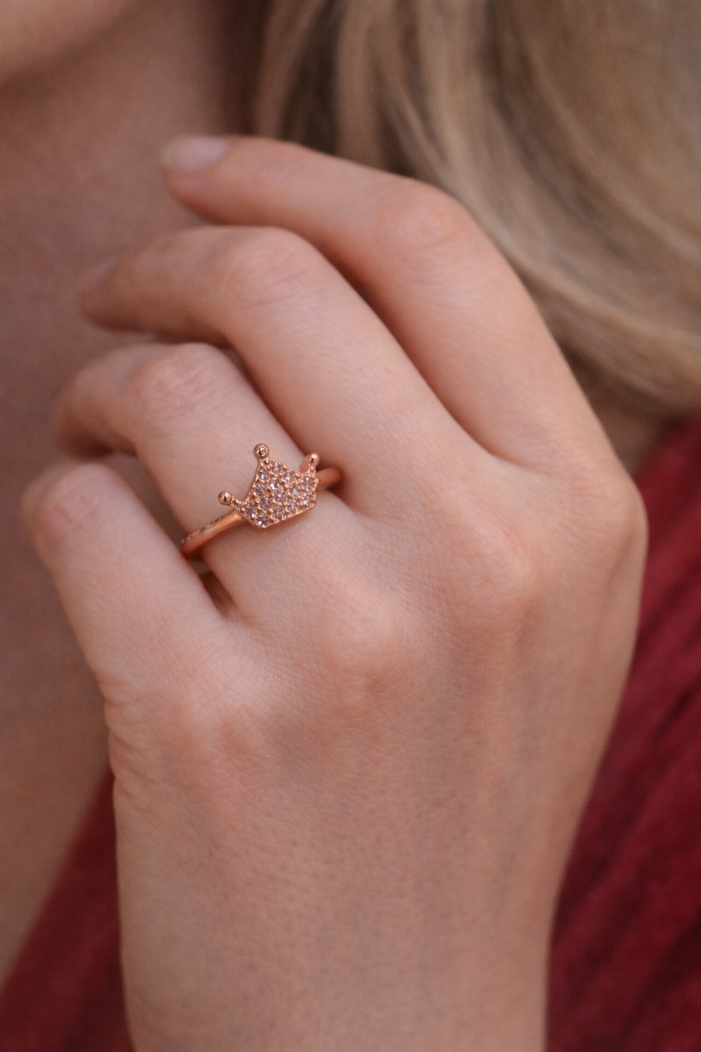 Aurora Crown Silver Ring - Image 5