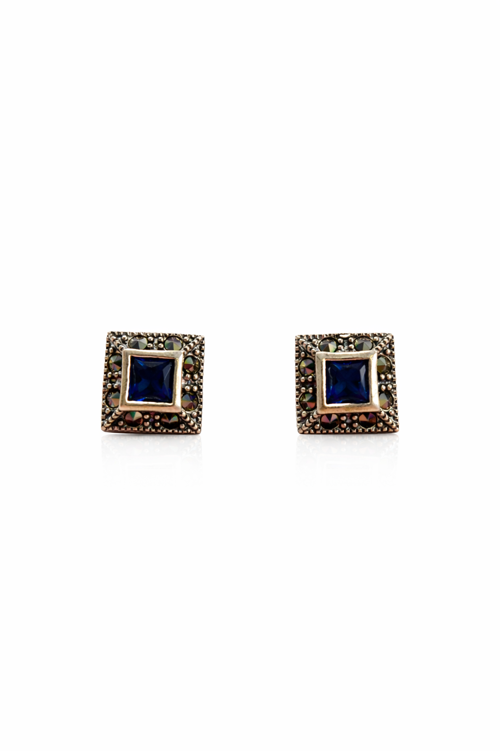 Midnight Mosaic Studs