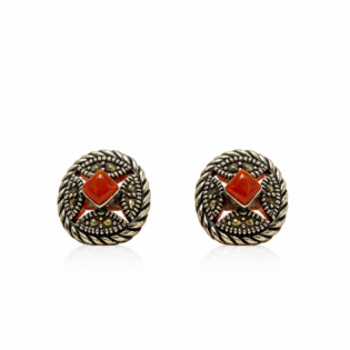 Ember Knot Studs