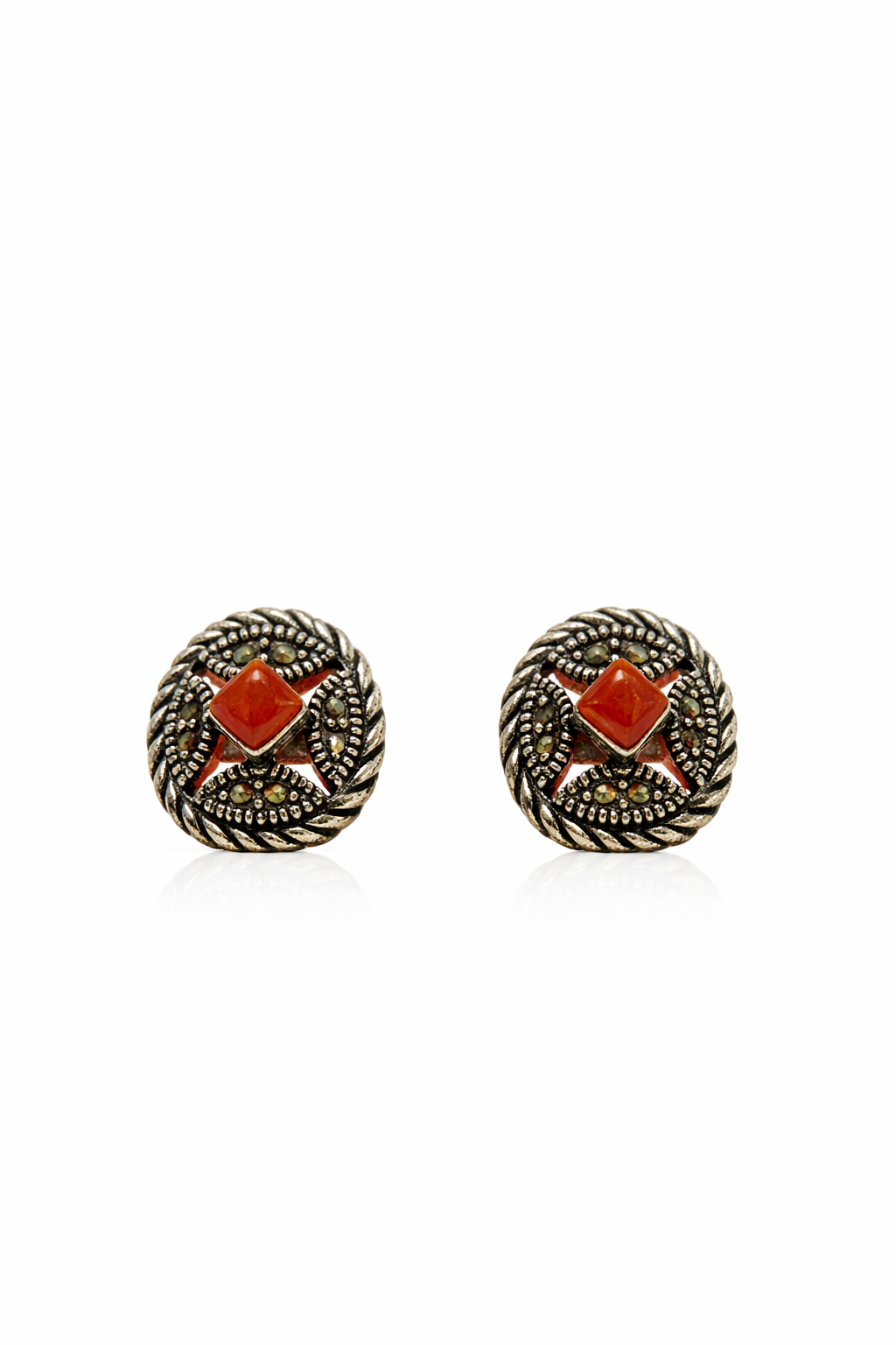 Ember Knot Studs