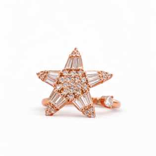 Celestial Starburst Ring