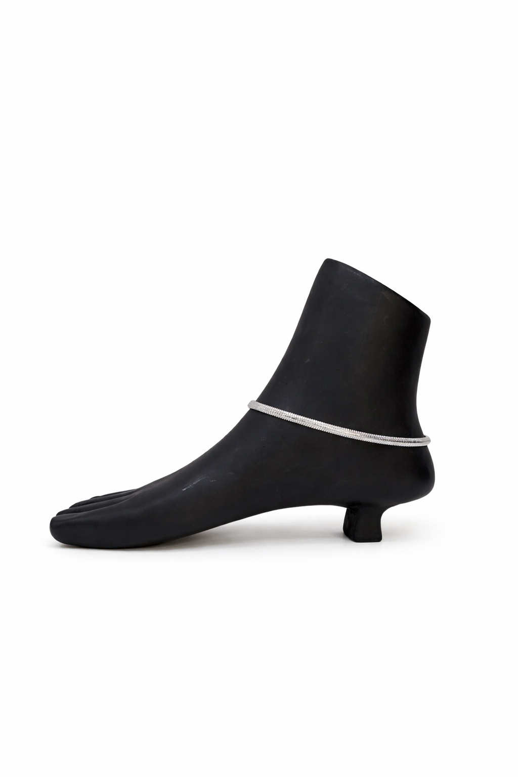 Sutra Silver Anklet - Image 4