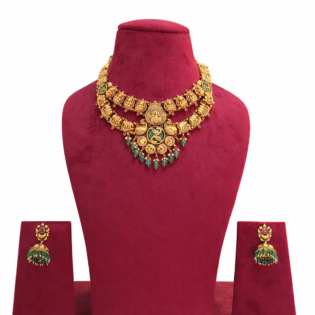 Sri Varnika Temple Necklace - Image 2