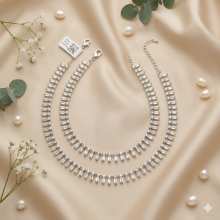 Silver Tinkle Anklet